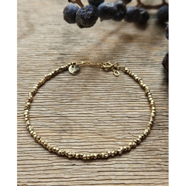 5 Octobre auksuoto sidabro apyrankė